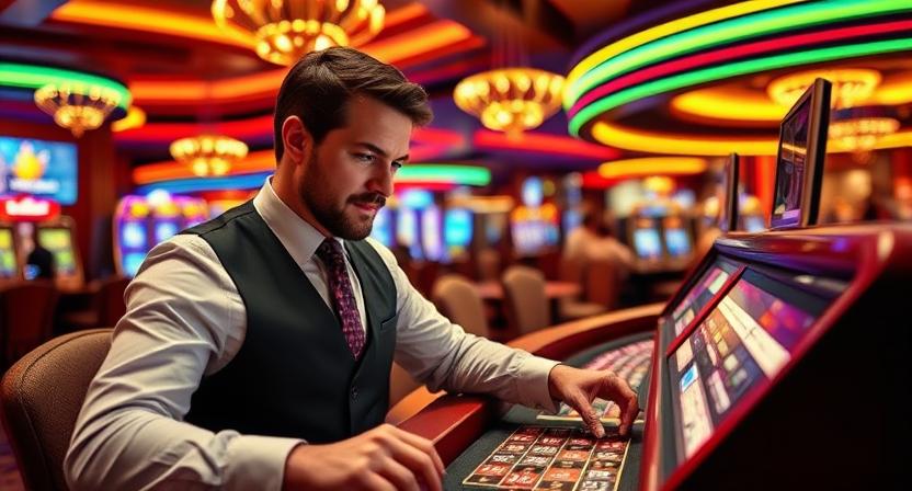Enjoy live games and slots at JE7773